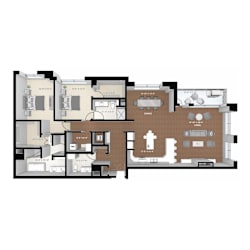Maple Springs Floor Plan at Expo, Minneapolis, 55414