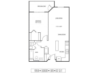 Regency Woods Apartments in Minnetonka, MN 1 Bedroom 1 Bath