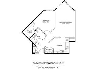 Dogwood floorplan at The Riverwood, Lilydale, 55118