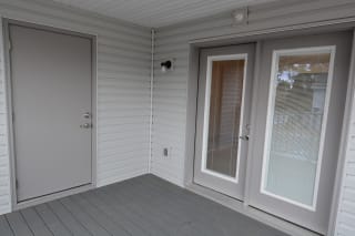 Private Apartment Balcony at Shenandoah Properties in Lafayette, IN 47905