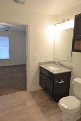 Renovated Bathrooms With Quartz Counters at Shenandoah Properties in Lafayette, IN 47905