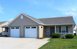 Garage exterior at Hawthorne Properties, Lafayette, IN, 47905