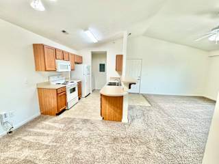 Cypress Upstairs Dining Room and Kitchen at Hawthorne Properties in Lafayette, IN 47905