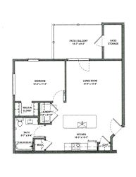 Wea Creek II Floor Plan at Concord Crossing, Indiana, 47909