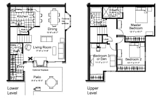 Floor Plan Park Lane North