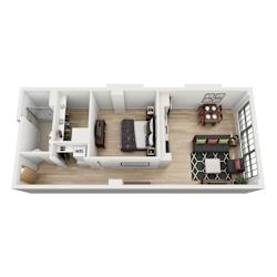 B5 Floor Plan at 1600 Callowhill, Philadelphia, PA