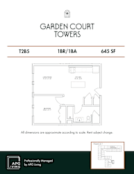 the floor plan of the tower