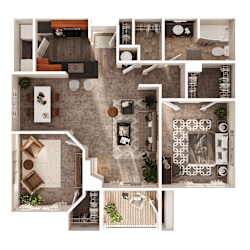 A series of images showing different rooms of a house.