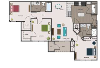 3 bed 2 bath at Aventura at Hawk Ridge, Lake St Louis, 63367