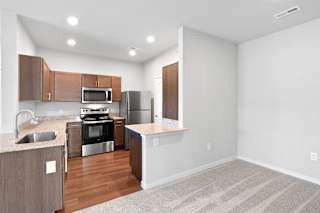 Gourmet Kitchen and spacious dining room  at Aventura at Hawk Ridge, Lake St Louis