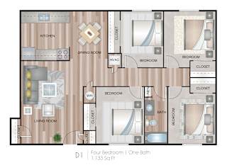 4 bed 1 bath at Sunset Heights, San Antonio, TX