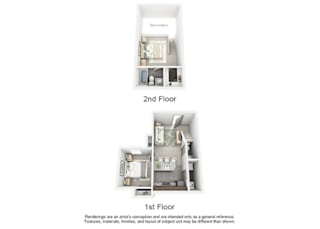 B1 TOWNHOME | 757 SQ FT | 2 BED / 1.5 BATH at Maxwell Townhomes, San Antonio, TX