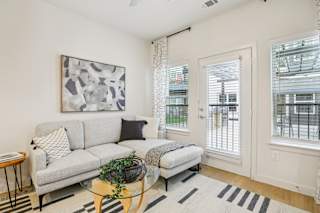 Modern Living Room at Matador Apartments, Texas, 78745