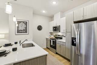 Updated Kitchen at Matador Apartments, Austin, TX