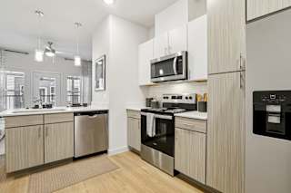 Functional Kitchen at Matador Apartments, Austin, 78745