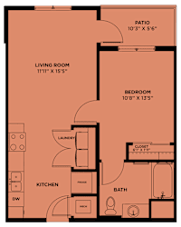 1 bed 1 bath H at Park South Apartments, Texas, 78748