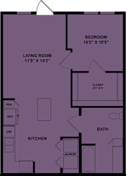 Floor Plan A2 Accessible 120%
