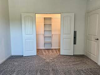 Walk-In Closets area at Bridge at Delco Flats, Austin Texas