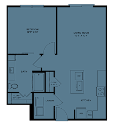 1 bed 1 bath C at ThreeTwenty at the Vybe Apartments, Kyle, TX, 78640