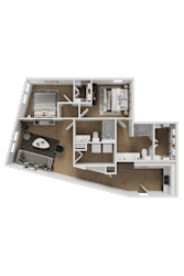 2 bed 2 bath P at ThreeTwenty at the Vybe Apartments, Kyle, 78640