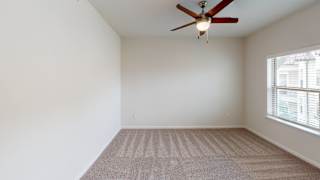 E2 Bedroom at Bridge at Paloma Apartments, Austin, TX