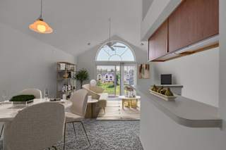Begonia Dining and Living Room  at LakePointe Apartments, Ohio