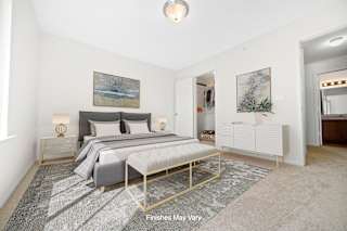 Christian Main Bedroom at Prairie Lakes Apartments, Illinois