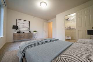 Frances Bedroom at Prairie Lakes Apartments, Peoria, IL
