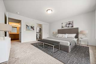 Matthew Bedroom at Prairie Lakes Apartments, Peoria, IL