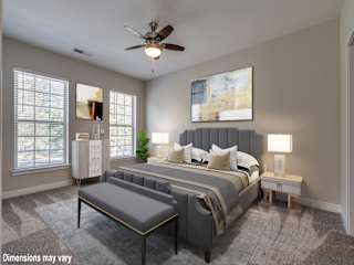 Prestige Bedroom at Emerald Creek Apartments, Greenville