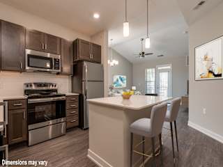 Prestige Kitchen at Emerald Creek Apartments, Greenville