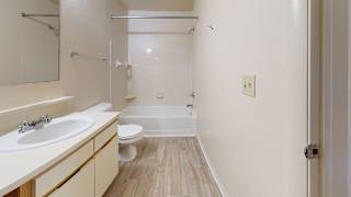 1B-Seville-Bath1plannew at South Bridge Apartments, Indiana
