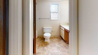 1BE-Bath1plan at Windmill Lakes Apartments, Holland, Michigan