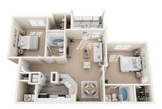 3D floor plan of the argonne