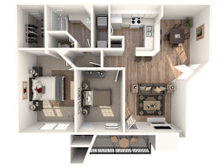 Channings Mark - B1 Floor Plan Image