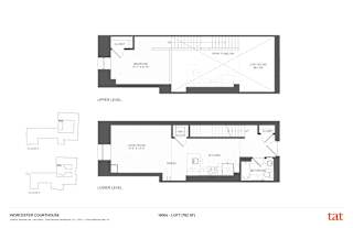 Floor Plan 1 Bedroom Loft