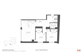 Floor Plan 2 Bedroom Annex