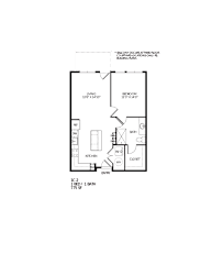 1C2 Floor Plan at TriVista on Speer, Colorado