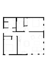 Muir Apartments Two Bedroom C7 Floor Plan