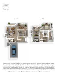 Echo Mountain 3x2 Townhome