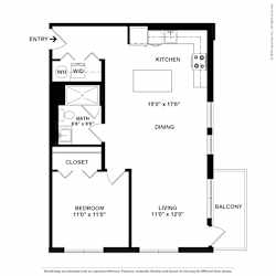 Arterra KC A6 2D Floor Plan