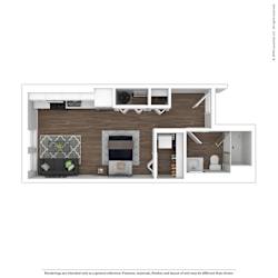Arterra KC S2 3D Floor Plan