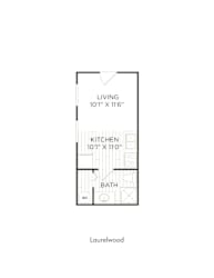 Aspire Oregon City Apartments in Oregon City, Oregon Studio Floor Plan