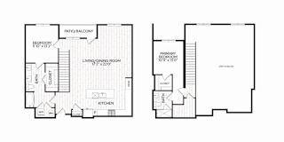 Aura Apache New Apartments in Tempe, Arizona B3L Floor Plan