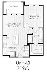 Aura Beacon Island Apartments A3 Floor Plans