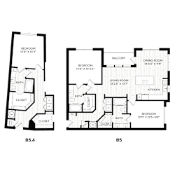 Aura Southgate B5.4 Floor Plan