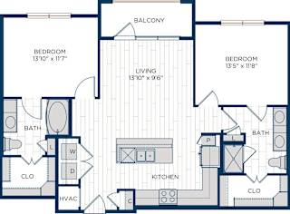 Aura Thirty2 Apartments B2 Floor Plan