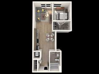 BEAM Apartments B 8.1 Floor Plan