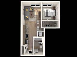 BEAM Apartments B 9.1 Floor Plan