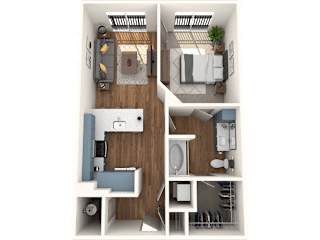 Alton Optimist Park 3D Floor Plan Bootlegger